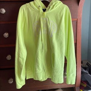 Gap Zip Up Sweatshirt